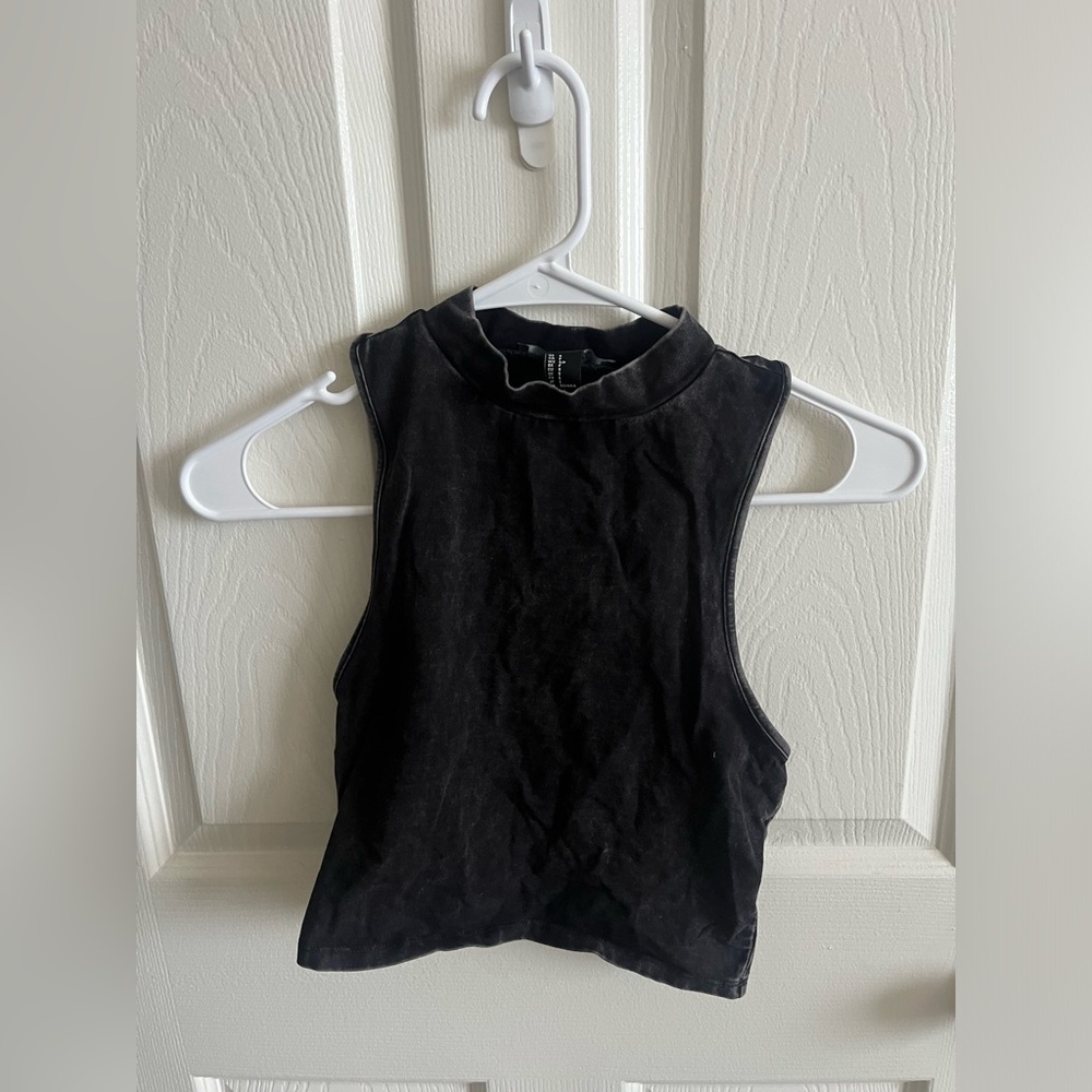 Forever 21 Slightly Distressed Crop Top